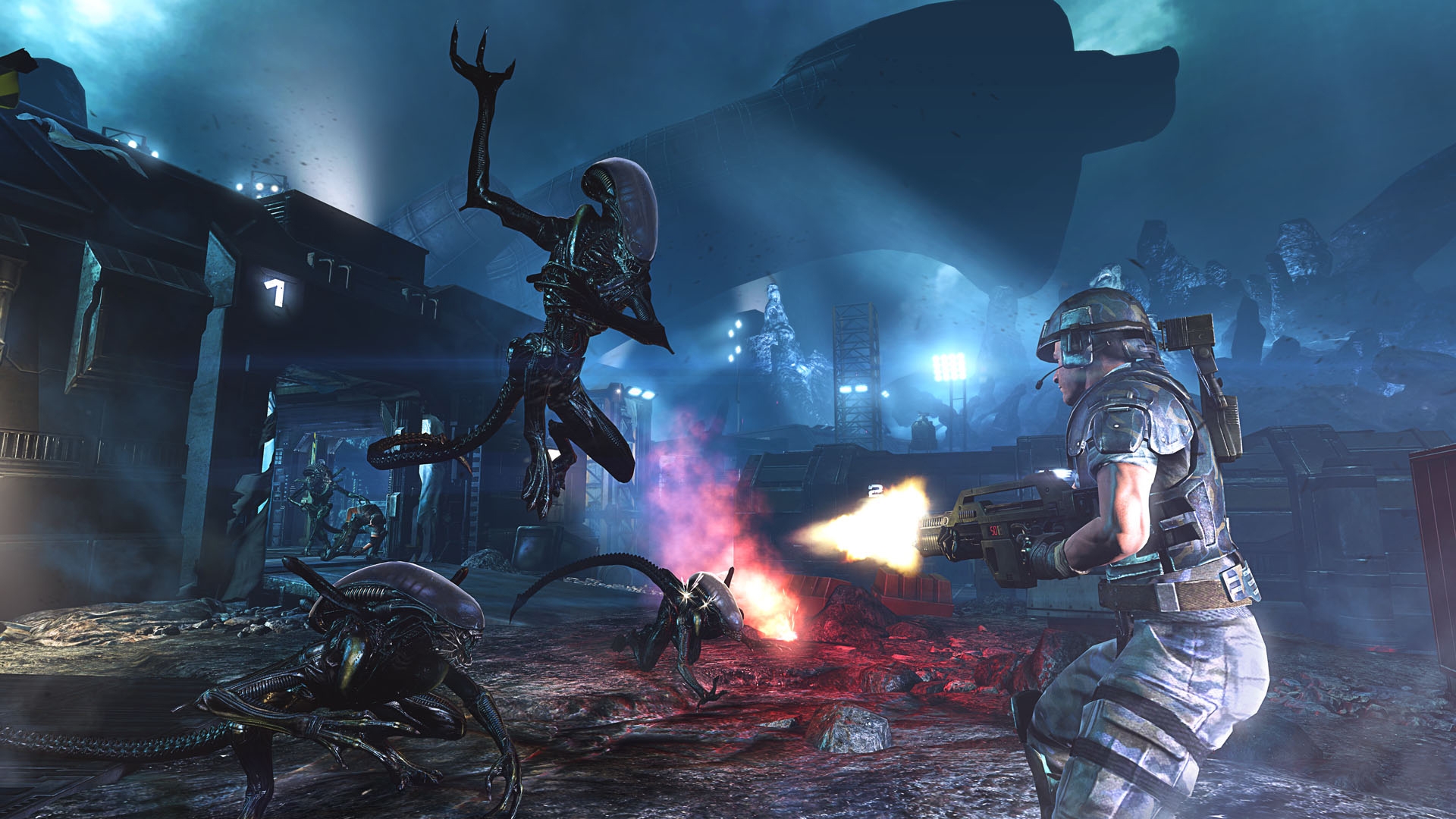 Скриншот из игры Aliens Colonial Marines под номером 27