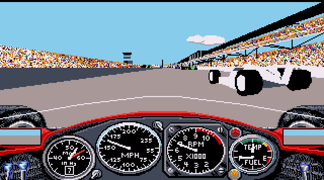 Скриншот из игры Indianapolis 500: The Simulation под номером 1