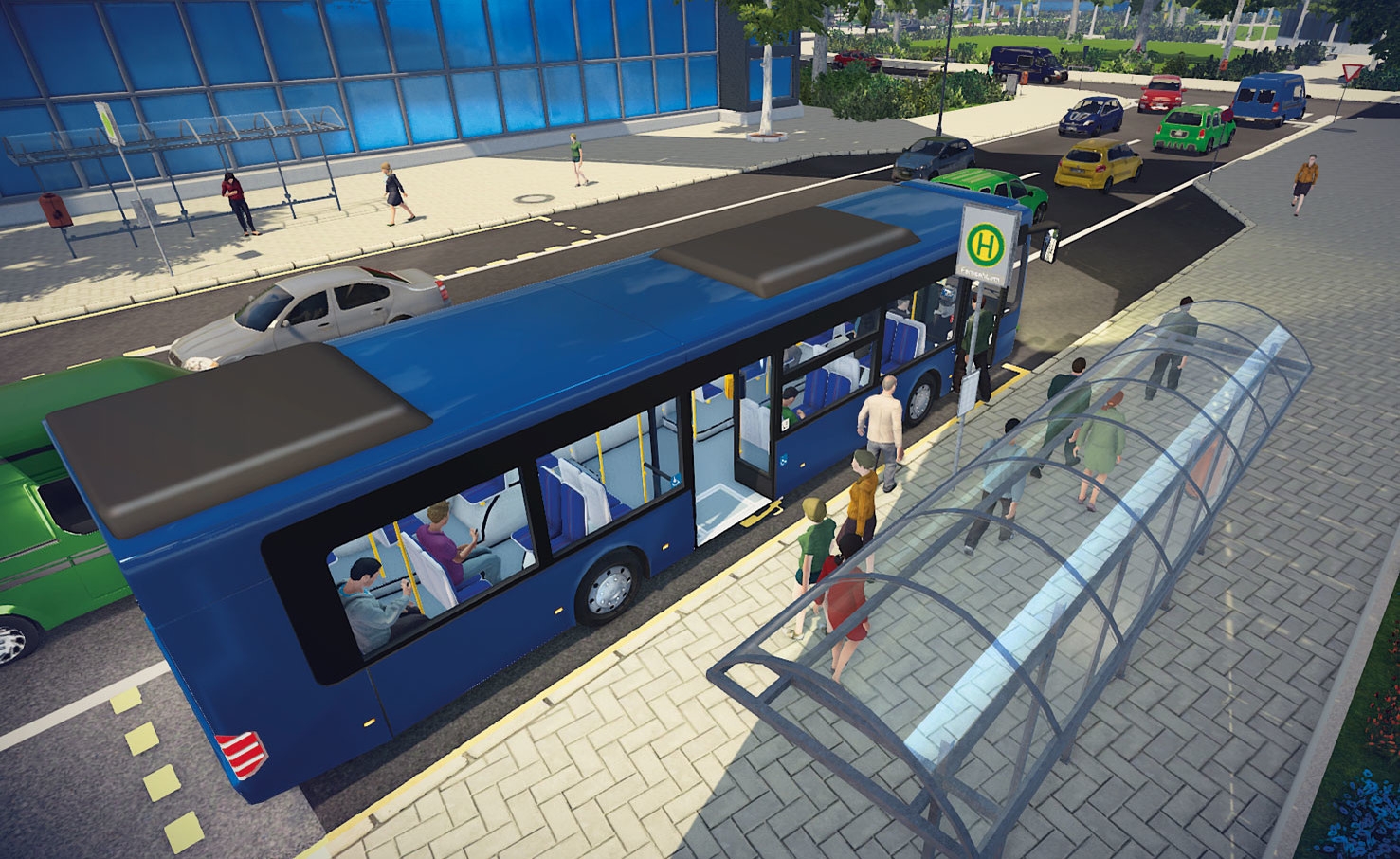 Скриншот из игры Bus Simulator 16 под номером 2