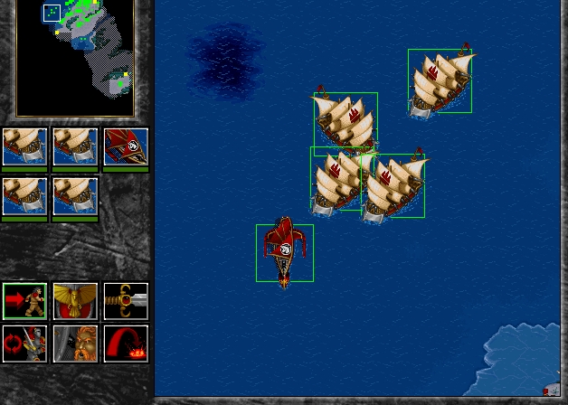 Скриншот из игры Warcraft 2: Tides of Darkness под номером 3
