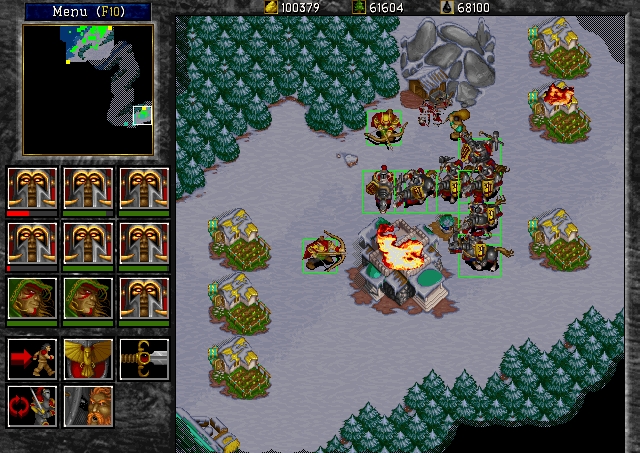 Скриншот из игры Warcraft 2: Tides of Darkness под номером 6