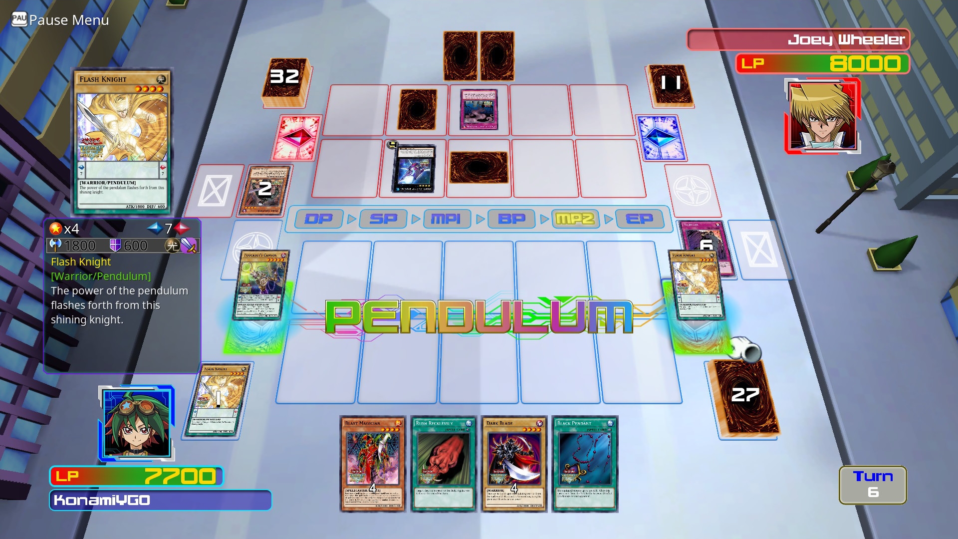 Скриншот из игры Yu-Gi-Oh! Legacy of the Duelist под номером 6