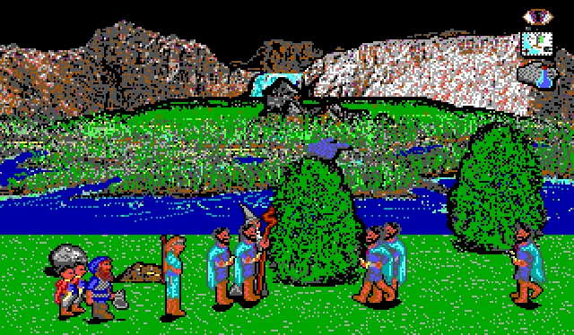 Скриншот из игры J.R.R. Tolkien