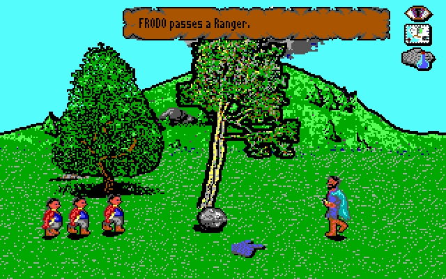 Скриншот из игры J.R.R. Tolkien