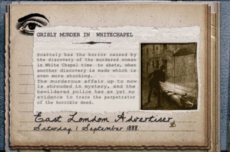Скриншот из игры Jack the Ripper (2004) под номером 50