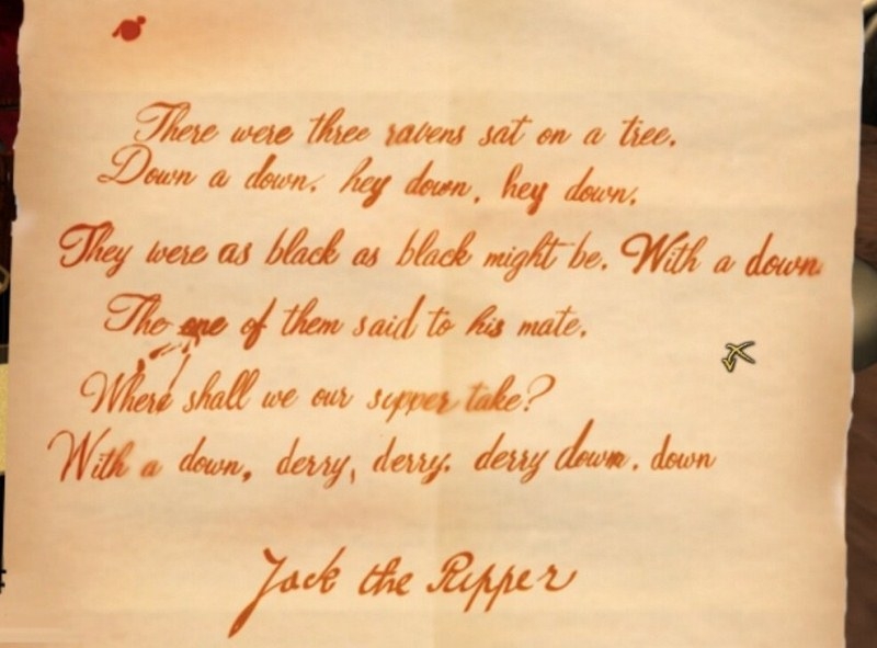 Скриншот из игры Jack the Ripper (2004) под номером 62