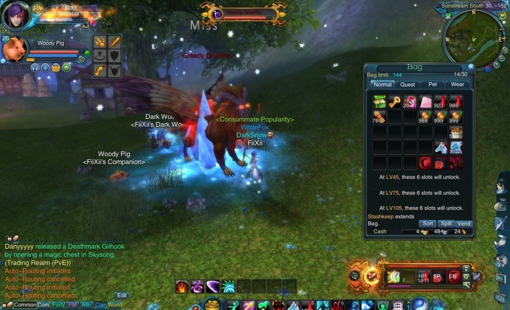 Скриншот из игры Jade Dynasty под номером 59