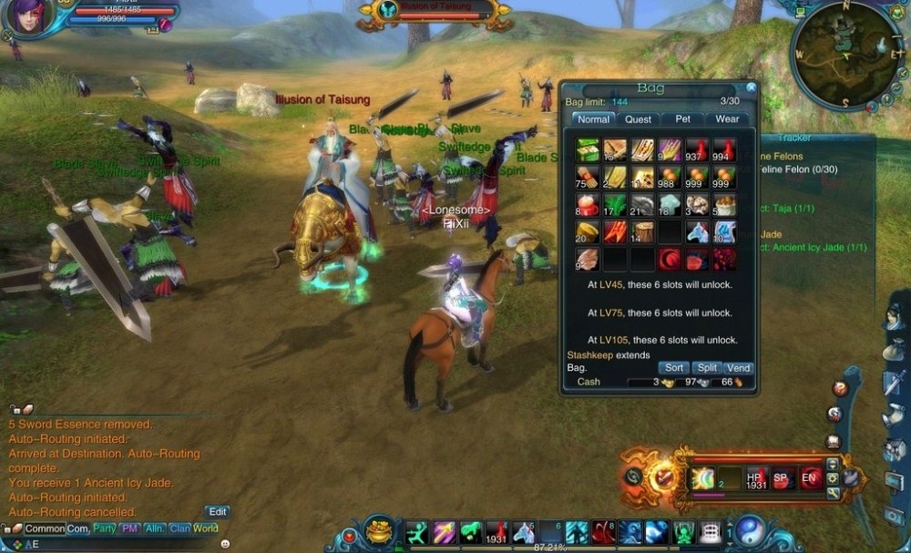 Скриншот из игры Jade Dynasty под номером 61
