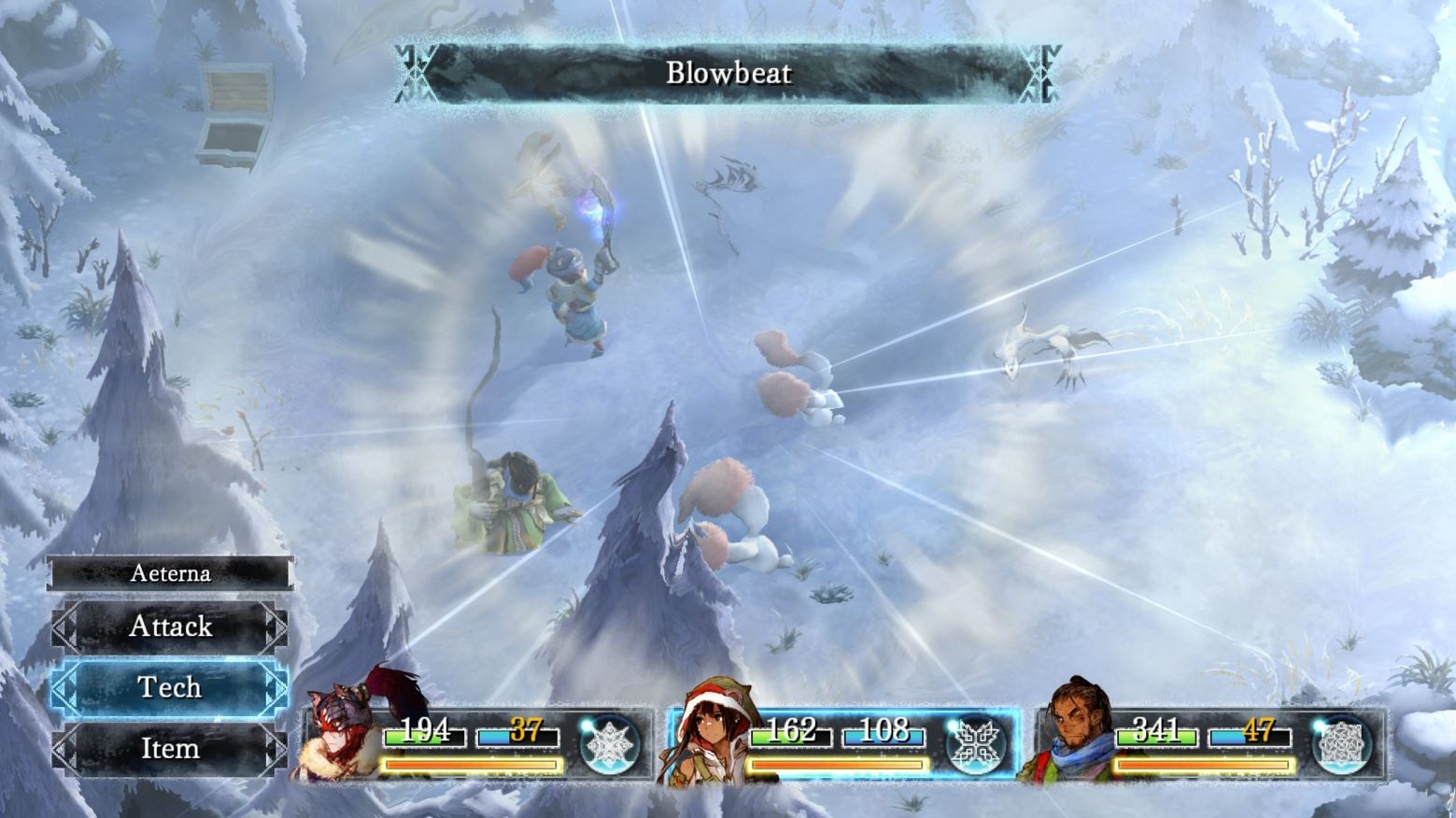 Скриншот из игры I am Setsuna под номером 2
