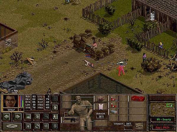 Скриншот из игры Jagged Alliance 2 под номером 2