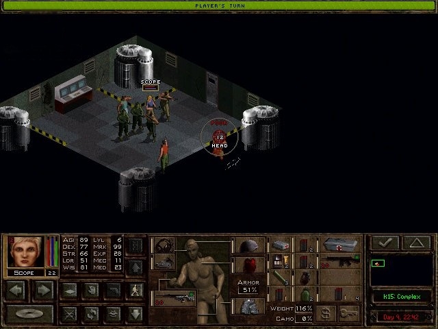 Скриншот из игры Jagged Alliance 2: Unfinished Business под номером 16