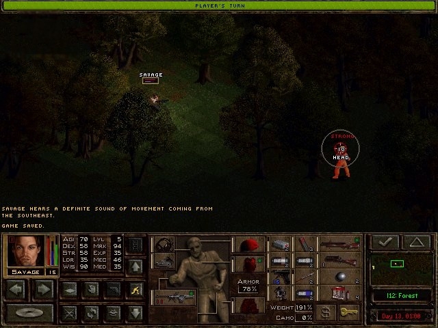 Скриншот из игры Jagged Alliance 2: Unfinished Business под номером 17