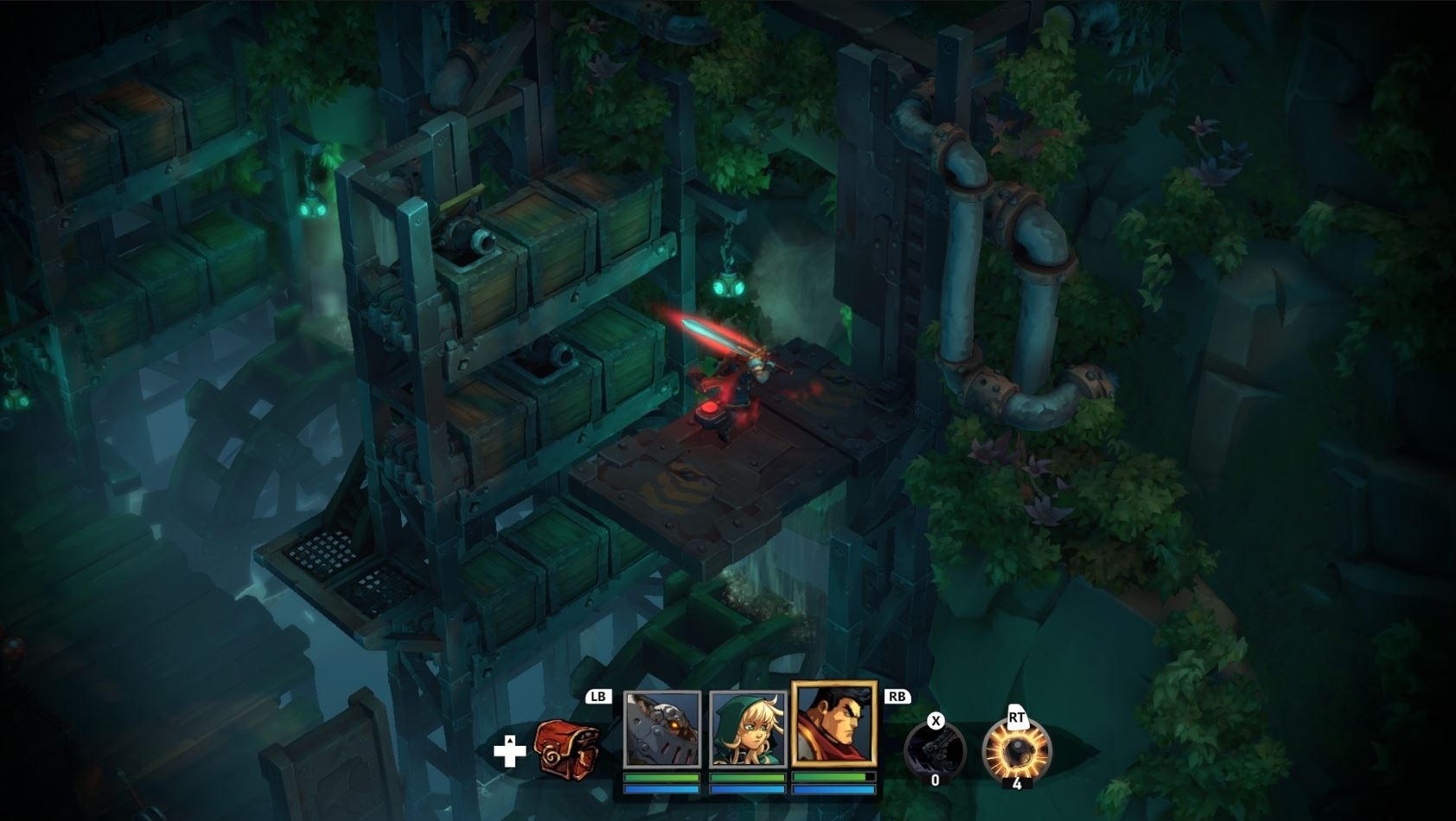 Скриншот из игры Battle Chasers: Nightwar под номером 9