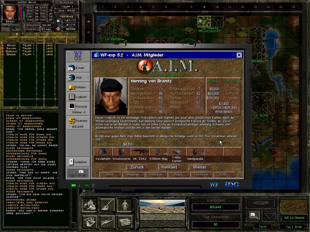Скриншот из игры Jagged Alliance 2: Wildfire под номером 20