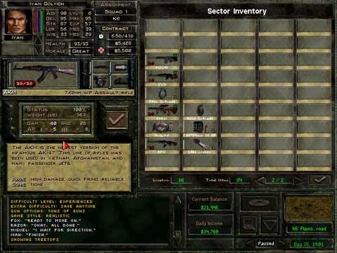 Скриншот из игры Jagged Alliance 2: Wildfire под номером 3