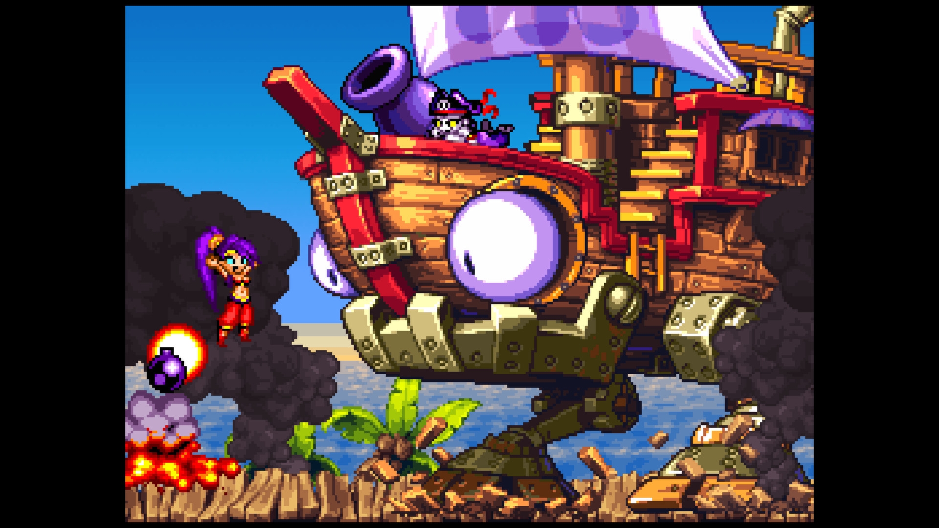 Скриншот из игры Shantae: Risky