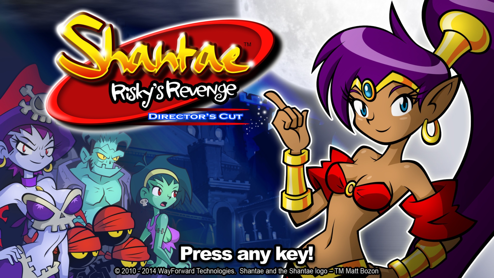 Скриншот из игры Shantae: Risky