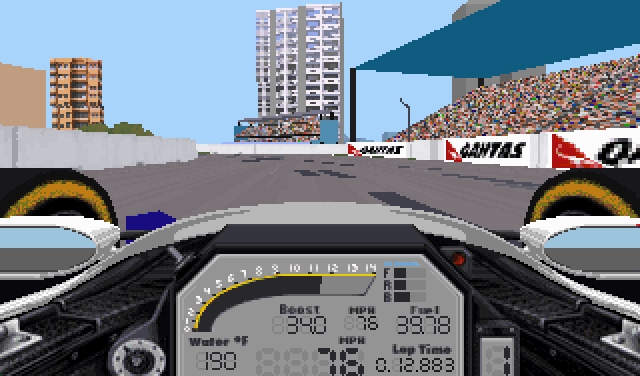 Скриншот из игры IndyCar Racing 2 под номером 14