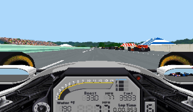 Скриншот из игры IndyCar Racing 2 под номером 15