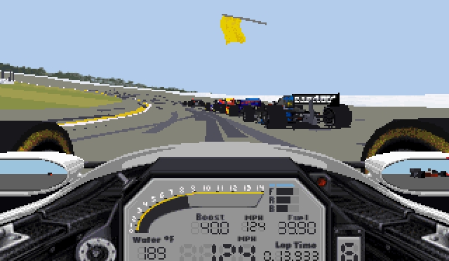 Скриншот из игры IndyCar Racing 2 под номером 19