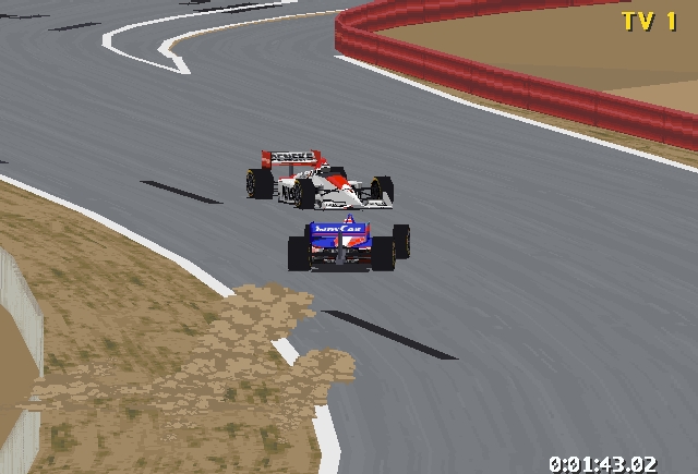 Скриншот из игры IndyCar Racing 2 под номером 2