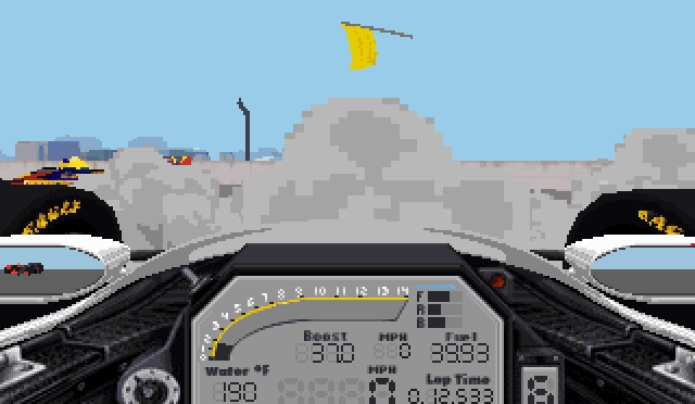 Скриншот из игры IndyCar Racing 2 под номером 20