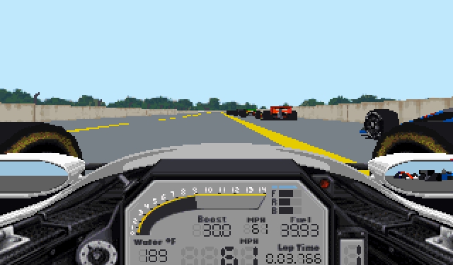 Скриншот из игры IndyCar Racing 2 под номером 21