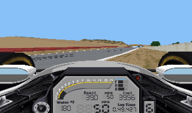 Скриншот из игры IndyCar Racing 2 под номером 23