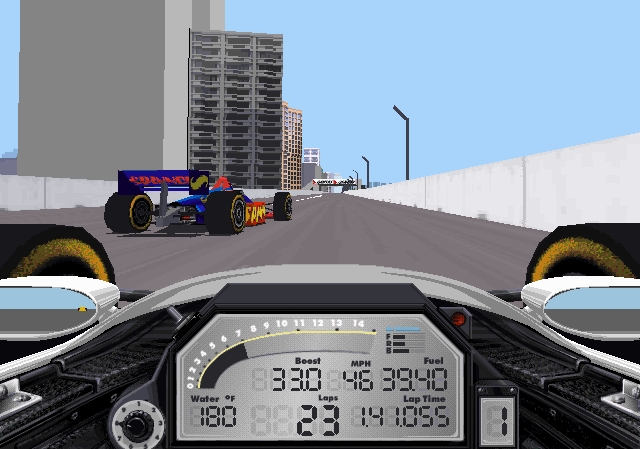 Скриншот из игры IndyCar Racing 2 под номером 3