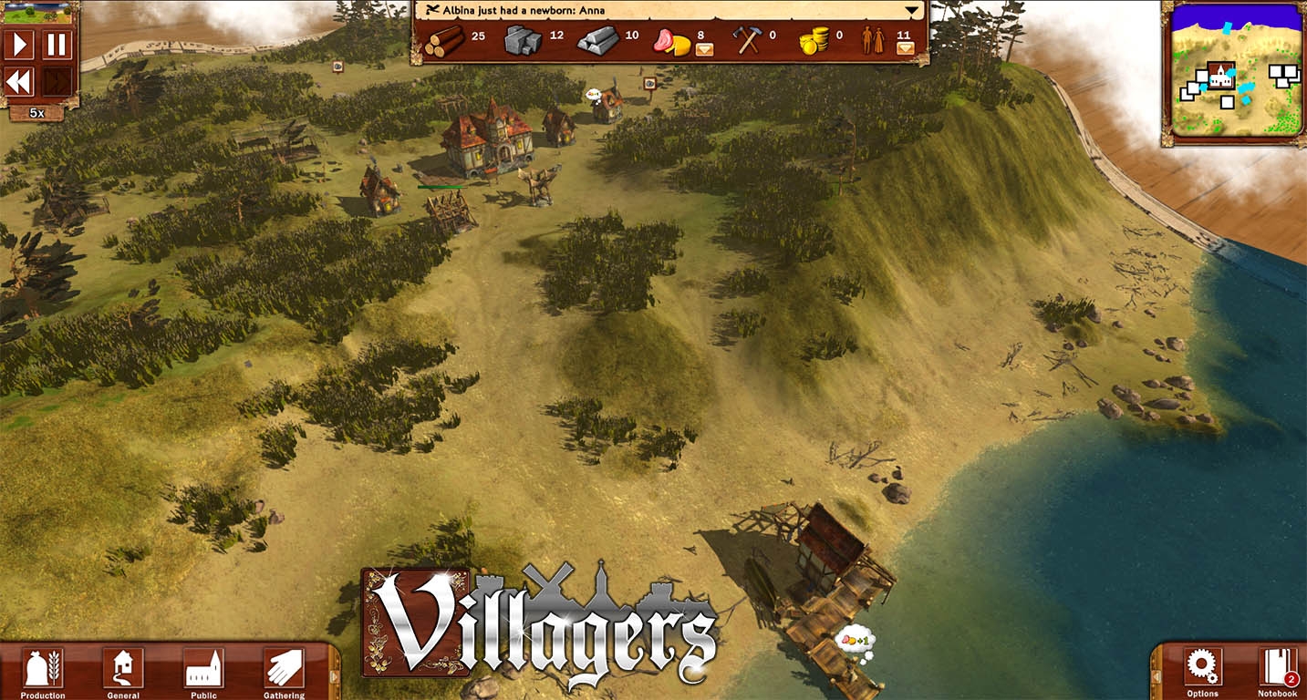 Скриншот из игры Villagers под номером 1