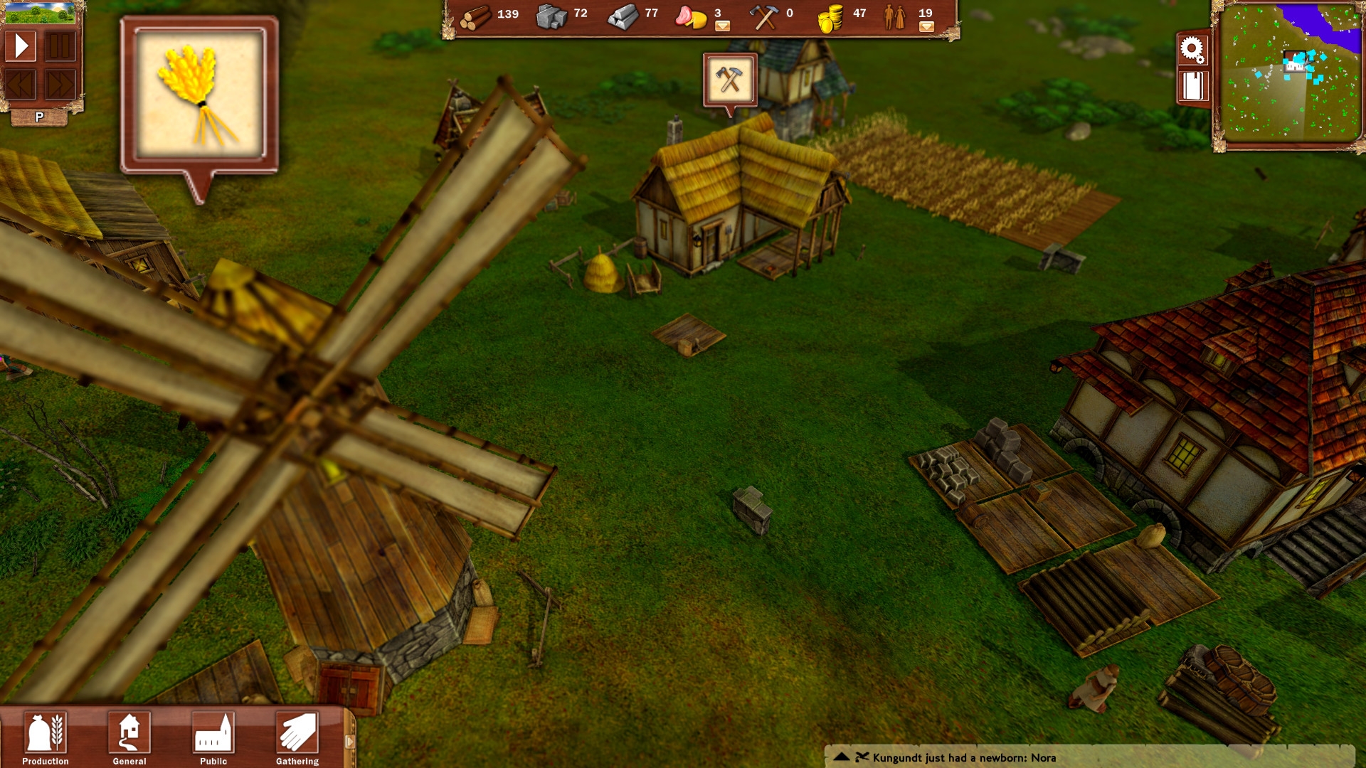 Скриншот из игры Villagers под номером 3