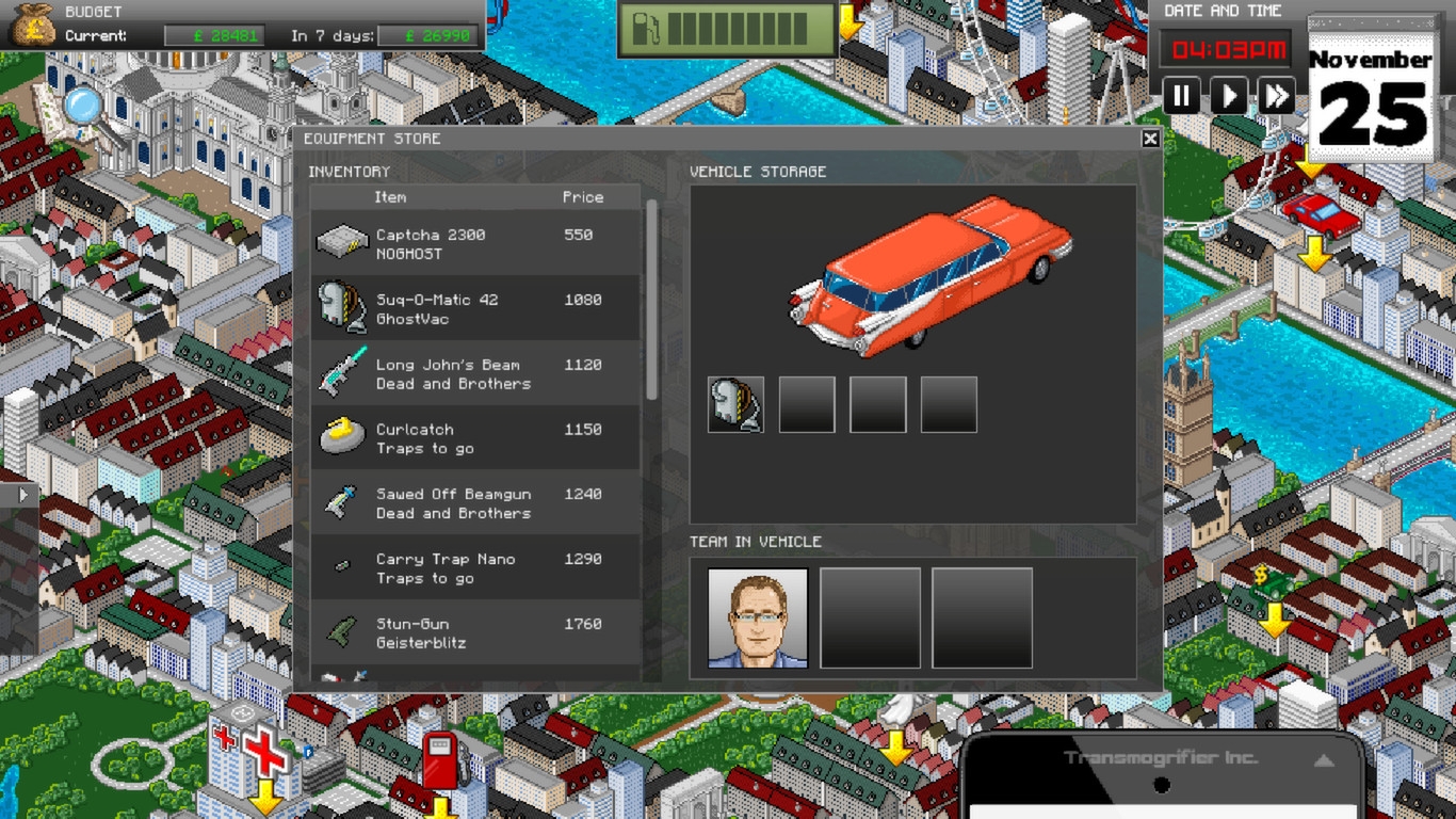 Скриншот из игры GhostControl Inc под номером 1