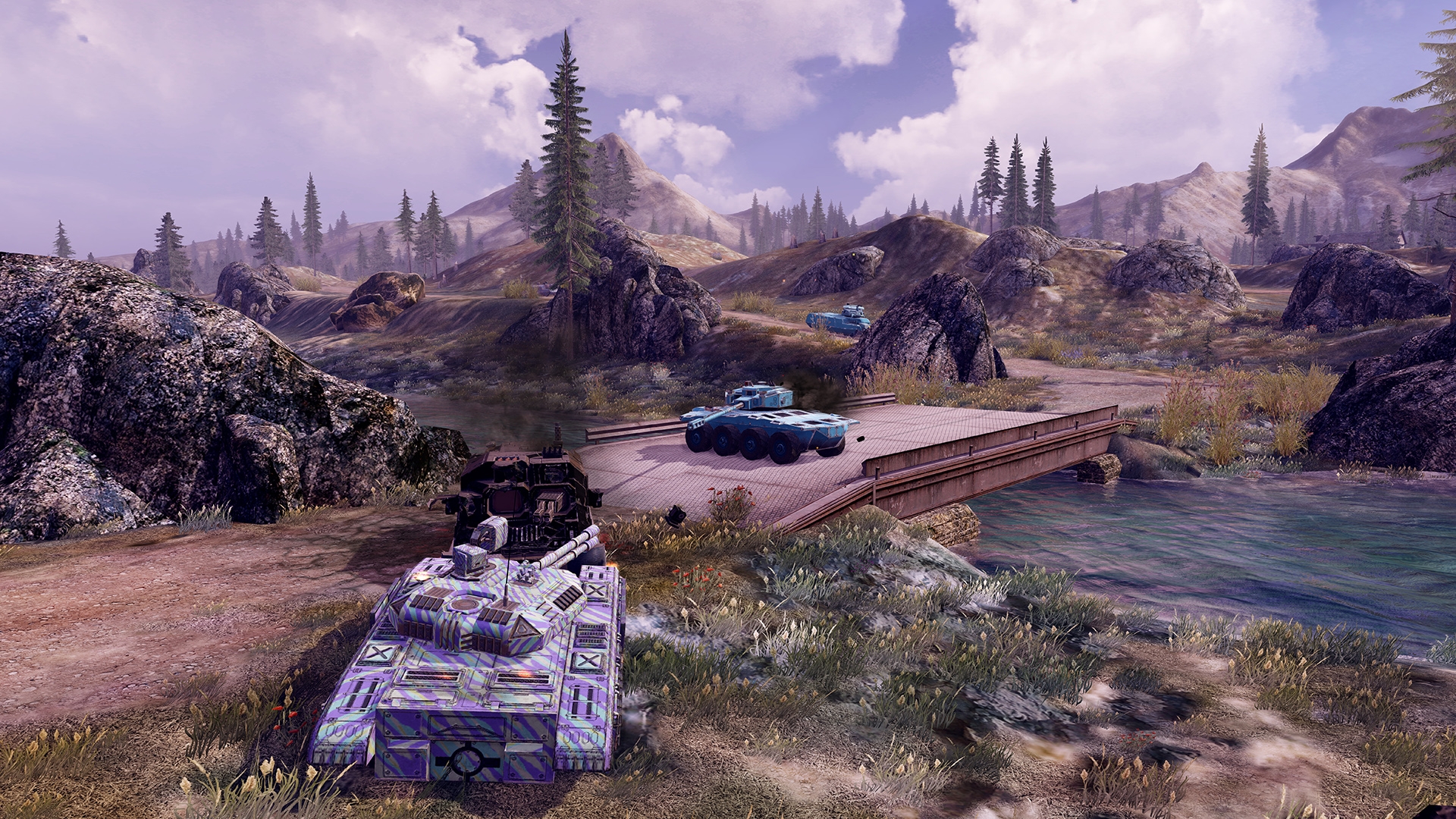 Скриншот из игры Infinite Tanks под номером 6