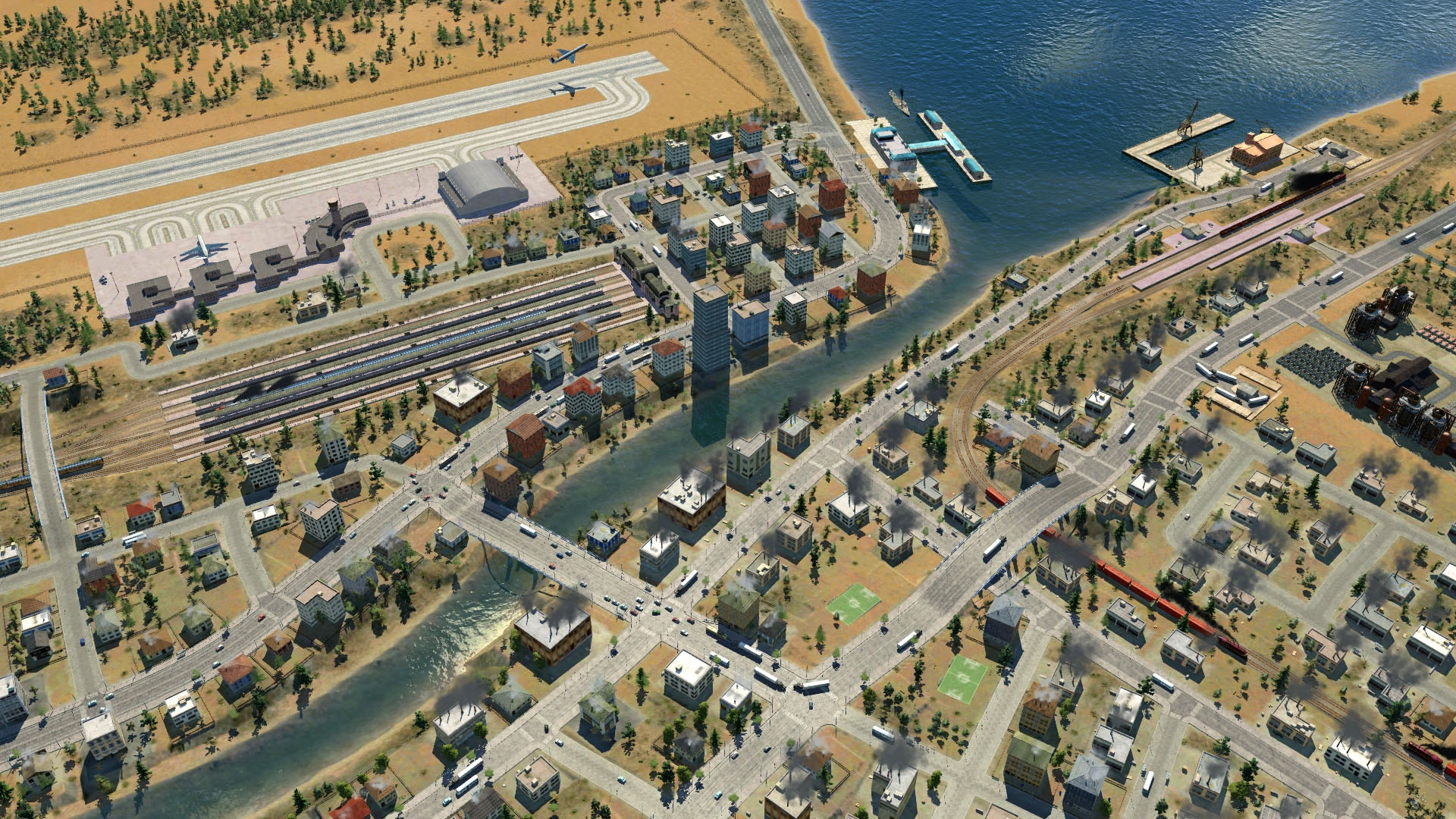 Скриншот из игры Transport Fever под номером 6