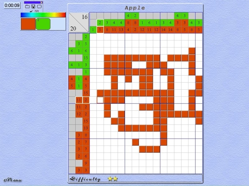Скриншот из игры Japanese Mosaic Puzzles под номером 2
