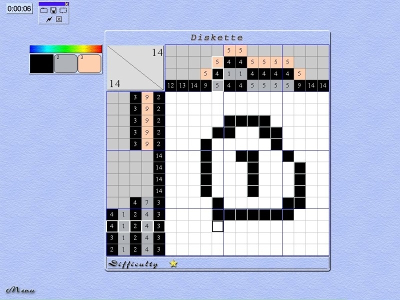 Скриншот из игры Japanese Mosaic Puzzles под номером 4