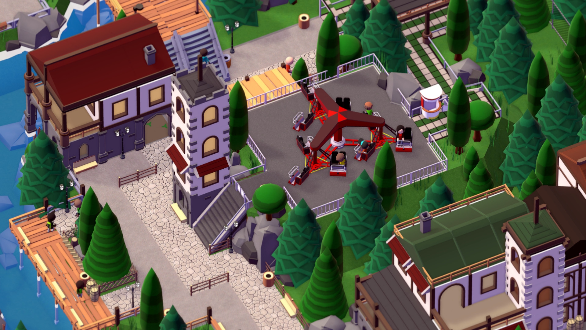 Скриншот из игры Parkitect под номером 2