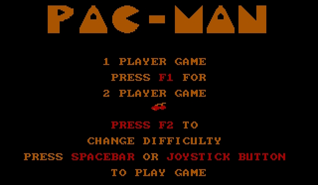 Скриншот из игры Pac-Man под номером 2