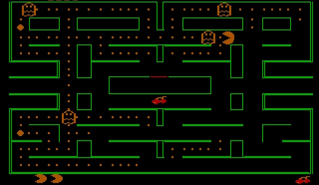 Скриншот из игры Pac-Man под номером 3