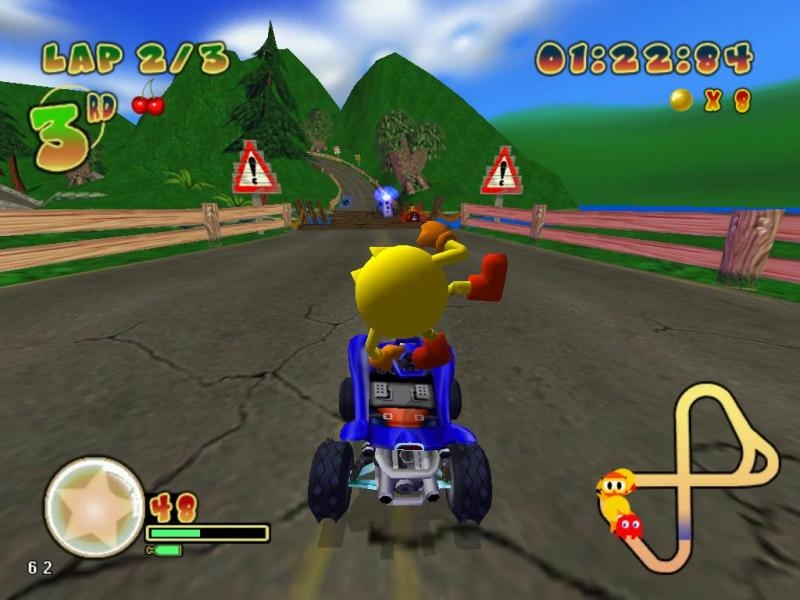 Скриншот из игры Pac-Man World Rally под номером 1