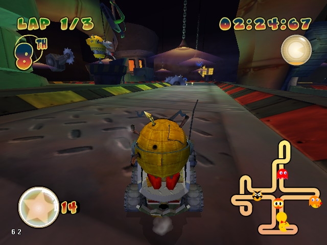 Скриншот из игры Pac-Man World Rally под номером 10
