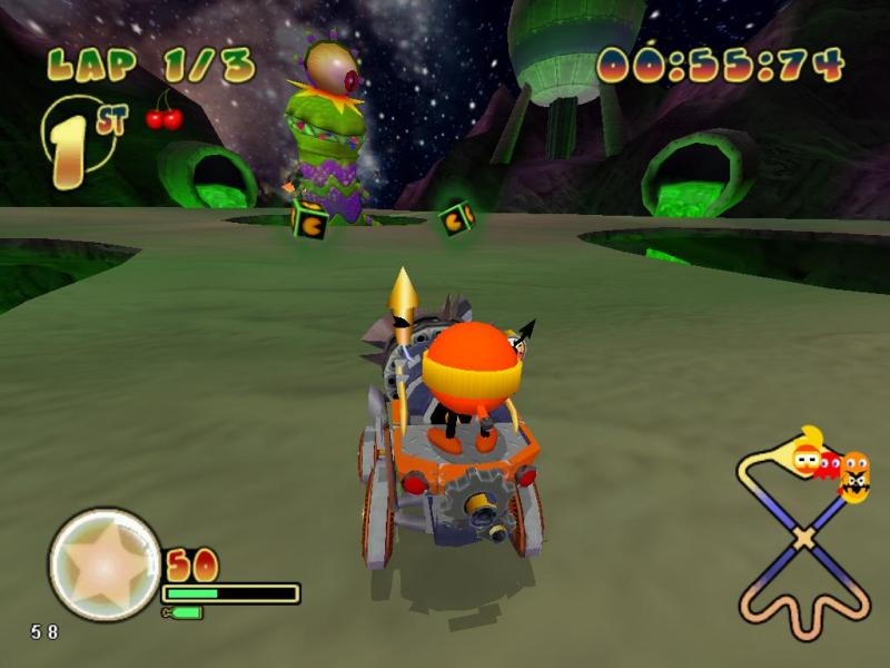 Скриншот из игры Pac-Man World Rally под номером 2
