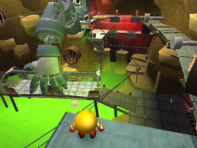 Скриншот из игры Pac-Manic Worlds 3D под номером 1