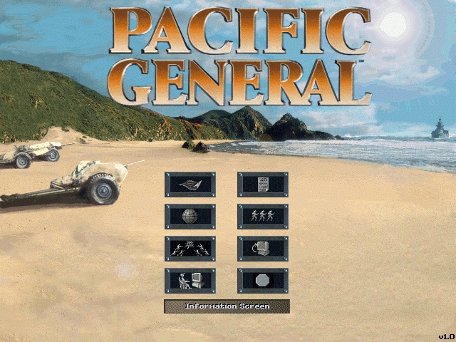Скриншот из игры Pacific General под номером 1
