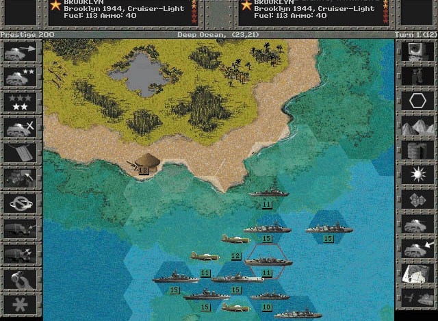 Скриншот из игры Pacific General под номером 11