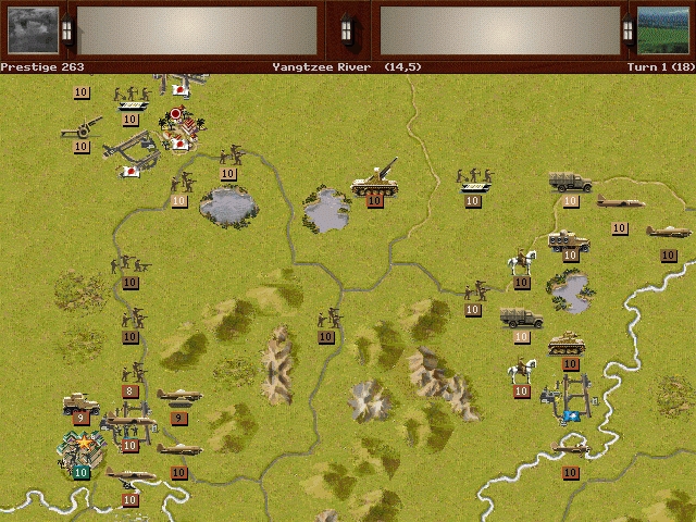 Скриншот из игры Pacific General под номером 4