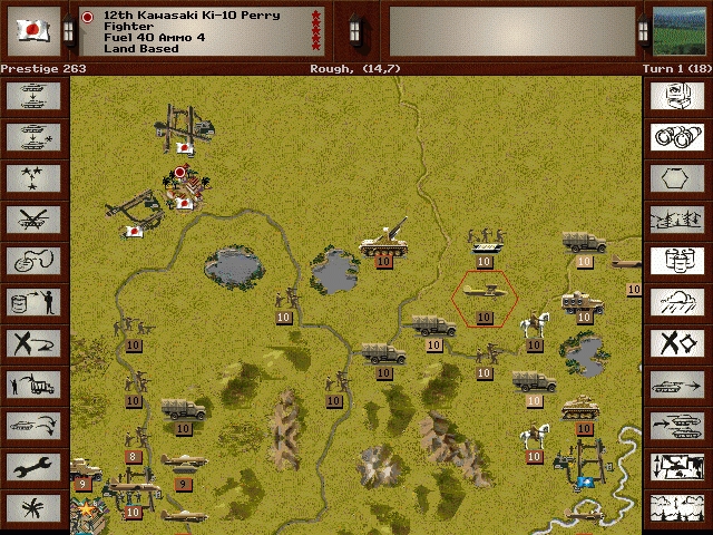 Скриншот из игры Pacific General под номером 5