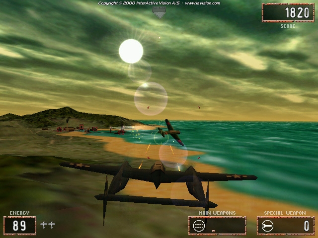Скриншот из игры Pacific Warriors: Air Combat Action под номером 5