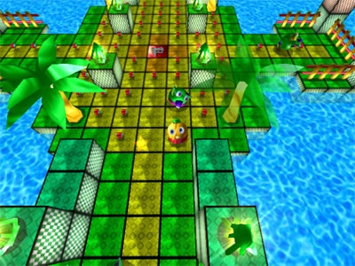Скриншот из игры PacLands под номером 2