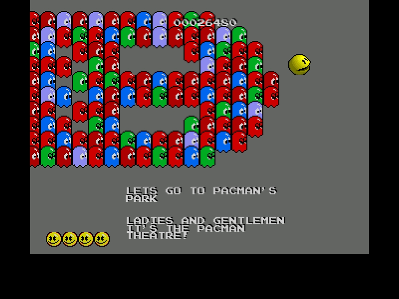Скриншот из игры PacMania под номером 6